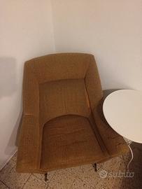 n. 2 poltrone vintage originali anni 60