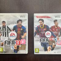 FIFA13 e FIFA14 per WII