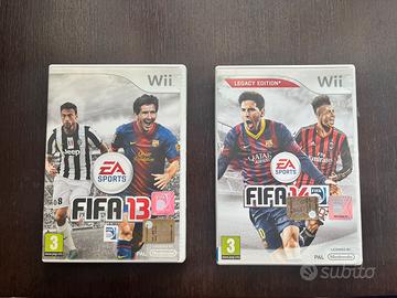 FIFA13 e FIFA14 per WII