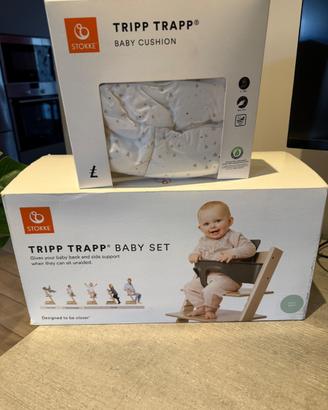 Stokke Tripp Trapp Baby Set + Baby Cushion