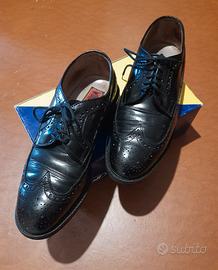 Scarpe uomo nere in pelle Woodstock 41