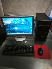 pc hp completo  di monitor 