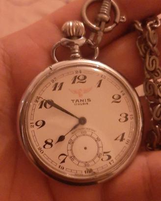 Orologio da taschino tanis rubis ferroviario