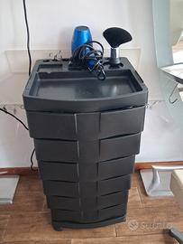 carrello per parrucchiere