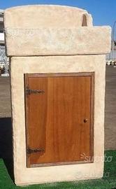 Lavandino lavabo completo giardino sottolavabo