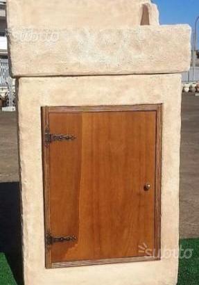 Lavandino lavabo completo giardino sottolavabo