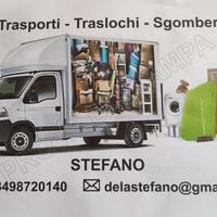 Trasporti , traslochi, sgomberi