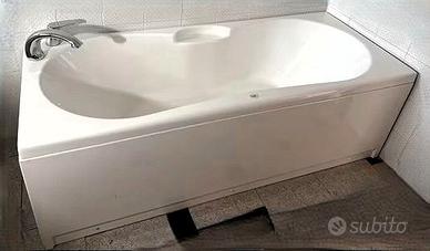 Vasca da Bagno in Acrilico Bianco cm.170x70