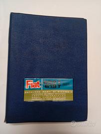 Fiat 683 T 619 T guida a destra Catalogo Ricambi
