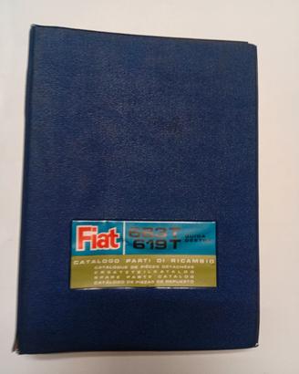 Fiat 683 T 619 T guida a destra Catalogo Ricambi
