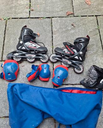 pattini in linea rollerblade  28-32