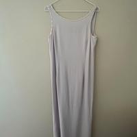 Vestito color glicine in seta