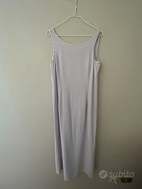 Vestito color glicine in seta