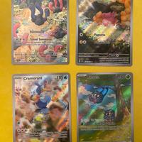 Carte pokemon illustrazione speciale