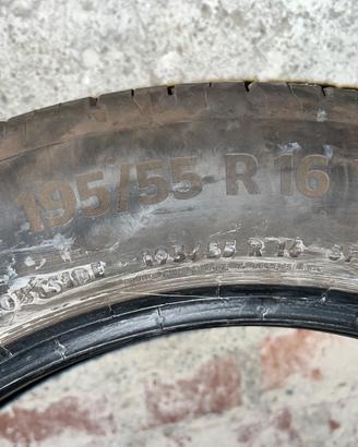 Gomme estive Continental 195/55 R16 87V – Ottime