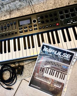 TASTIERA NOVATION IMPULSE MIDI USB + ACCESSORI