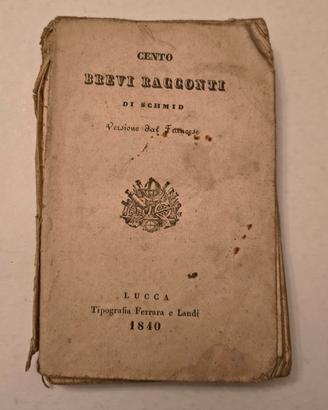 Cento brevi racconti di Schmid 1840