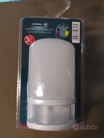Lampada notturna Luce led con sequenze cromatiche