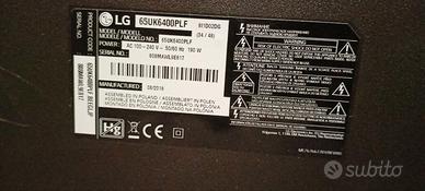 Ricambi smart TV LG 65UK6400PLF