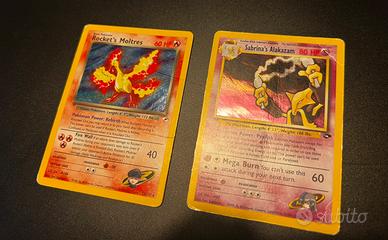 Pokemon Gym Heroes Challenge 56 carte WOTC HoloENG