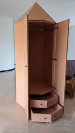 Armadio a matita vintage anni 80