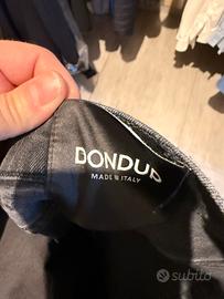 Pantaloni denim dondup color nero 31