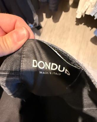 Pantaloni denim dondup color nero 31