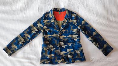 giacca mimetica Benetton 8-10 anni 140 cm