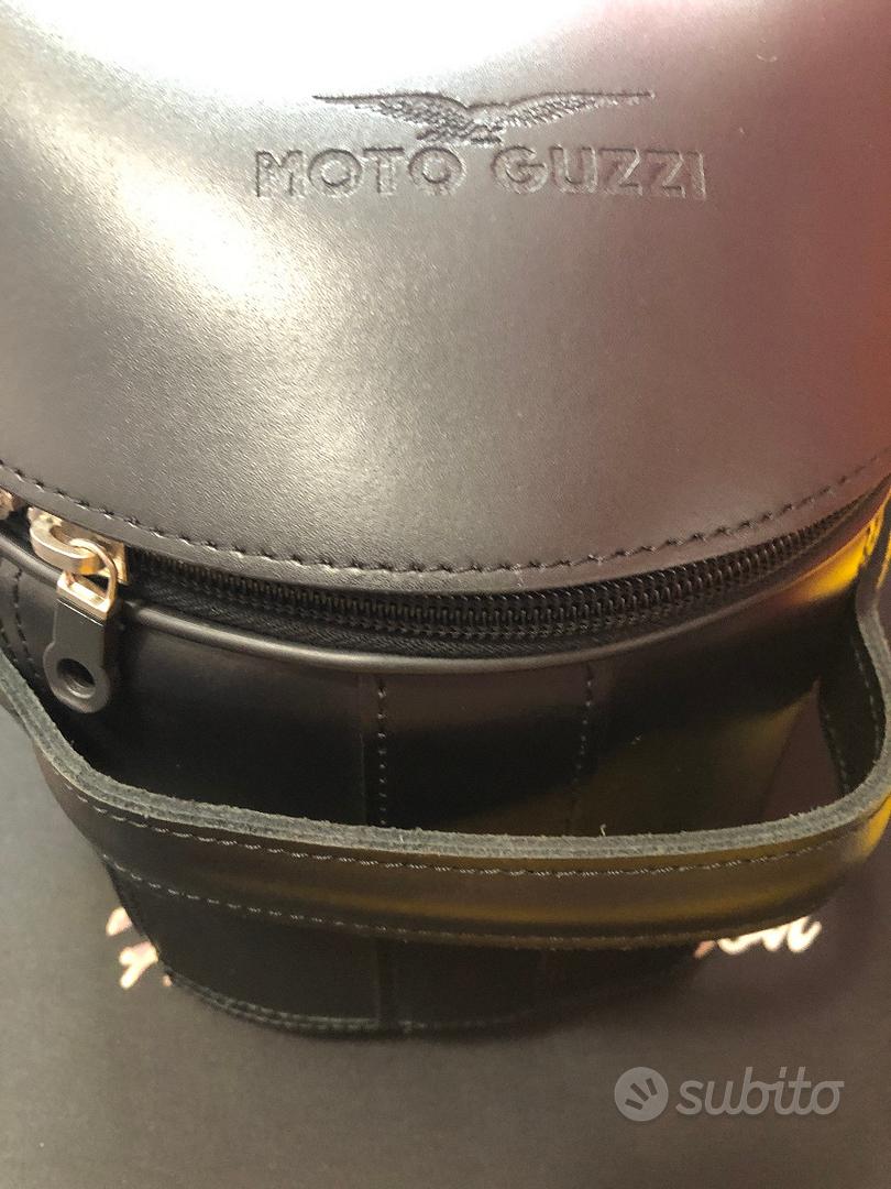 Borsa Da Manubrio Per Moto Guzzi Stelvio 2024 – Impermeabile, In Nylon, 2,5L, Con Elementi Riflettenti