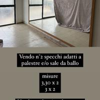 SPECCHI ADATTI A PALESTRE e/o SALE DA BALLO