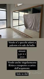 SPECCHI ADATTI A PALESTRE e/o SALE DA BALLO