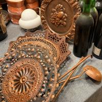 Piatti in rame e accessori