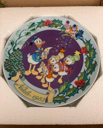 Piatto Disney Natale 1982