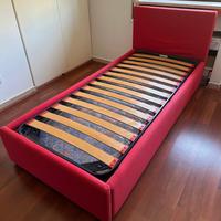 Letto singolo Ennerev con letto estraibile