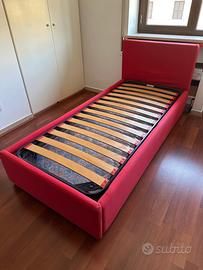 Letto singolo Ennerev con letto estraibile
