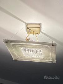 Set lampadari in vetro di Murano