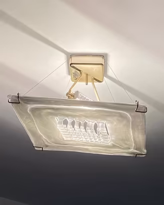 Set lampadari in vetro di Murano