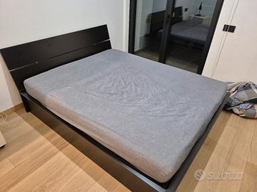 letto matrimoniale ikea con cassettone