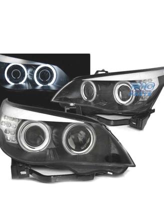 FARI BMW E60 E61 03-07 ANGEL EYES CCFL FRECCIA LED