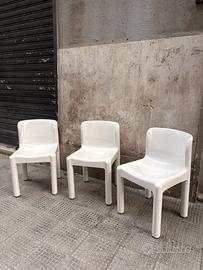 8 Sedie kartell anni 70