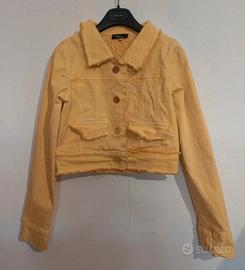Giacca in denim Jeans taglia S giallo Zahjr 