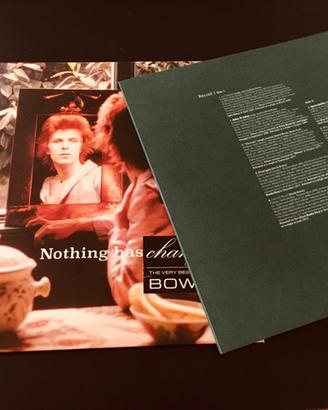 2 dischi LP vinile David Bowie Nothing Has Changed