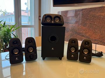 Logitech Z506 5.1 Surround Speakers Completo NUOVO