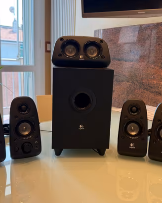 Logitech Z506 5.1 Surround Speakers Completo NUOVO
