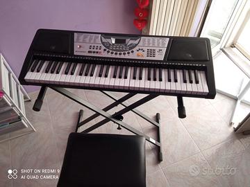 tastiera mggrey bk-6100 61 tasti, 100 timbri, 100 