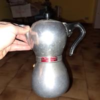 caffettiera vintage mai utilizzata