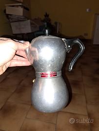 caffettiera vintage mai utilizzata