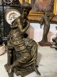 Scultura bronzo Henry Etienne Dumaige