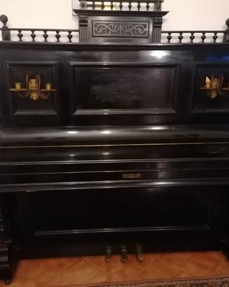 PIANOFORTE  VERTICALE D'EPOCA W.HARTMANN -BERLIN