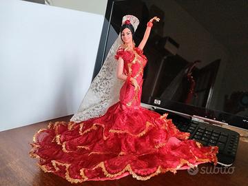 Bambola ballerina di flamenco 